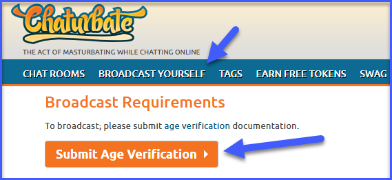 Chaturbate Age Verification